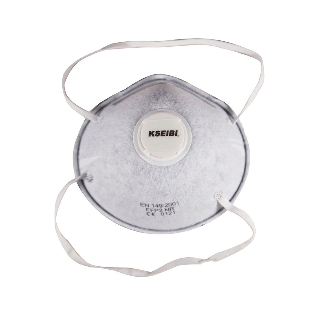Μάσκα άνθρακα με φίλτρο FFP2 KSEIBI
